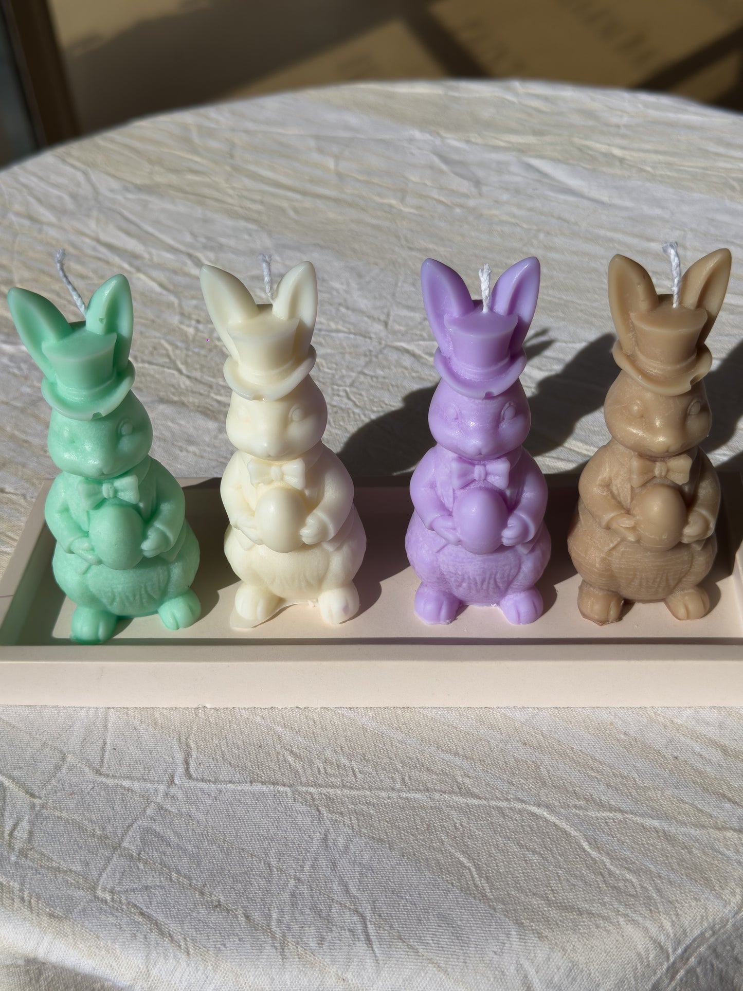 Easter Bunny Figurine Candle