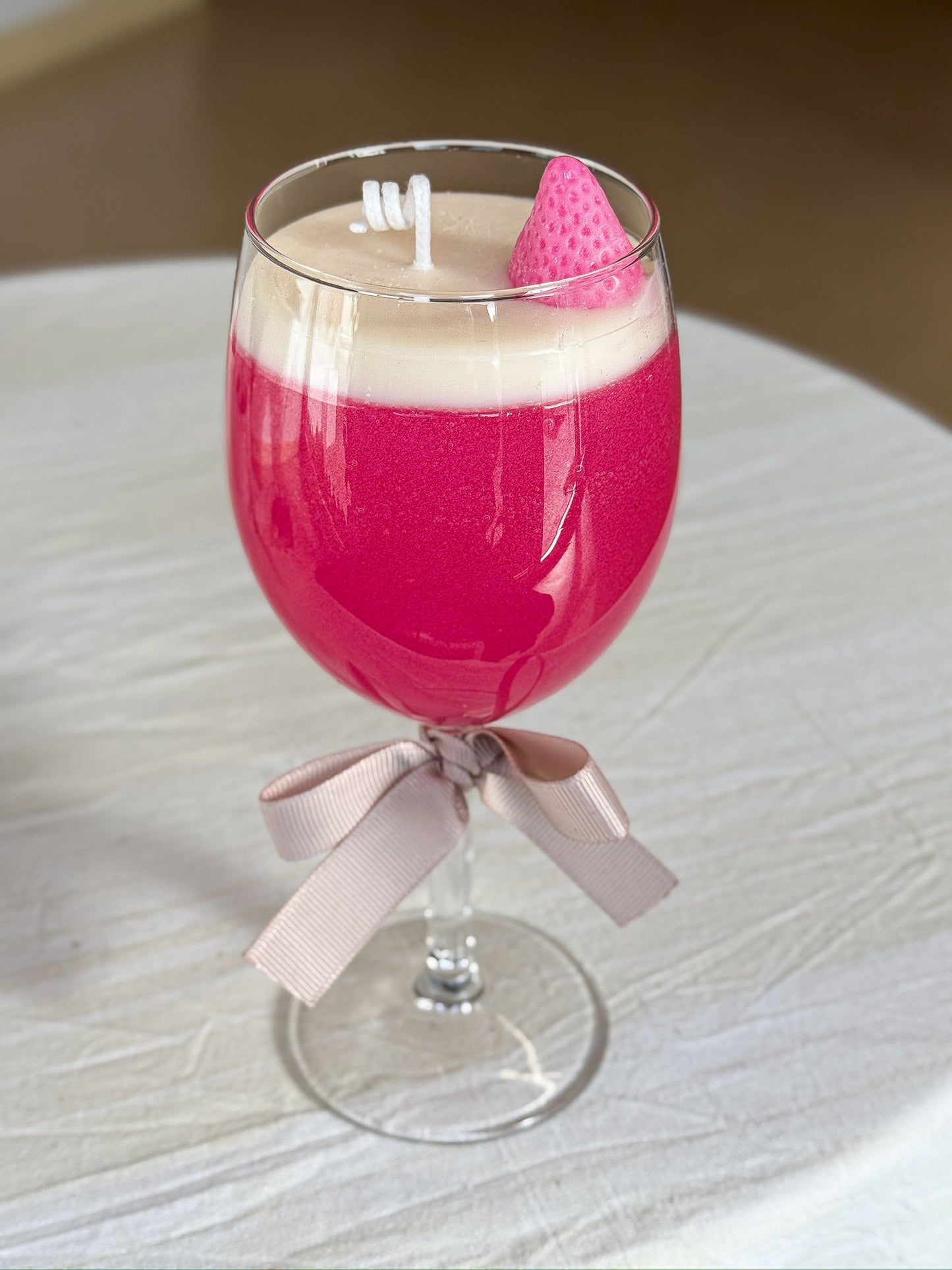 Strawberry Kiss Cocktail Candle