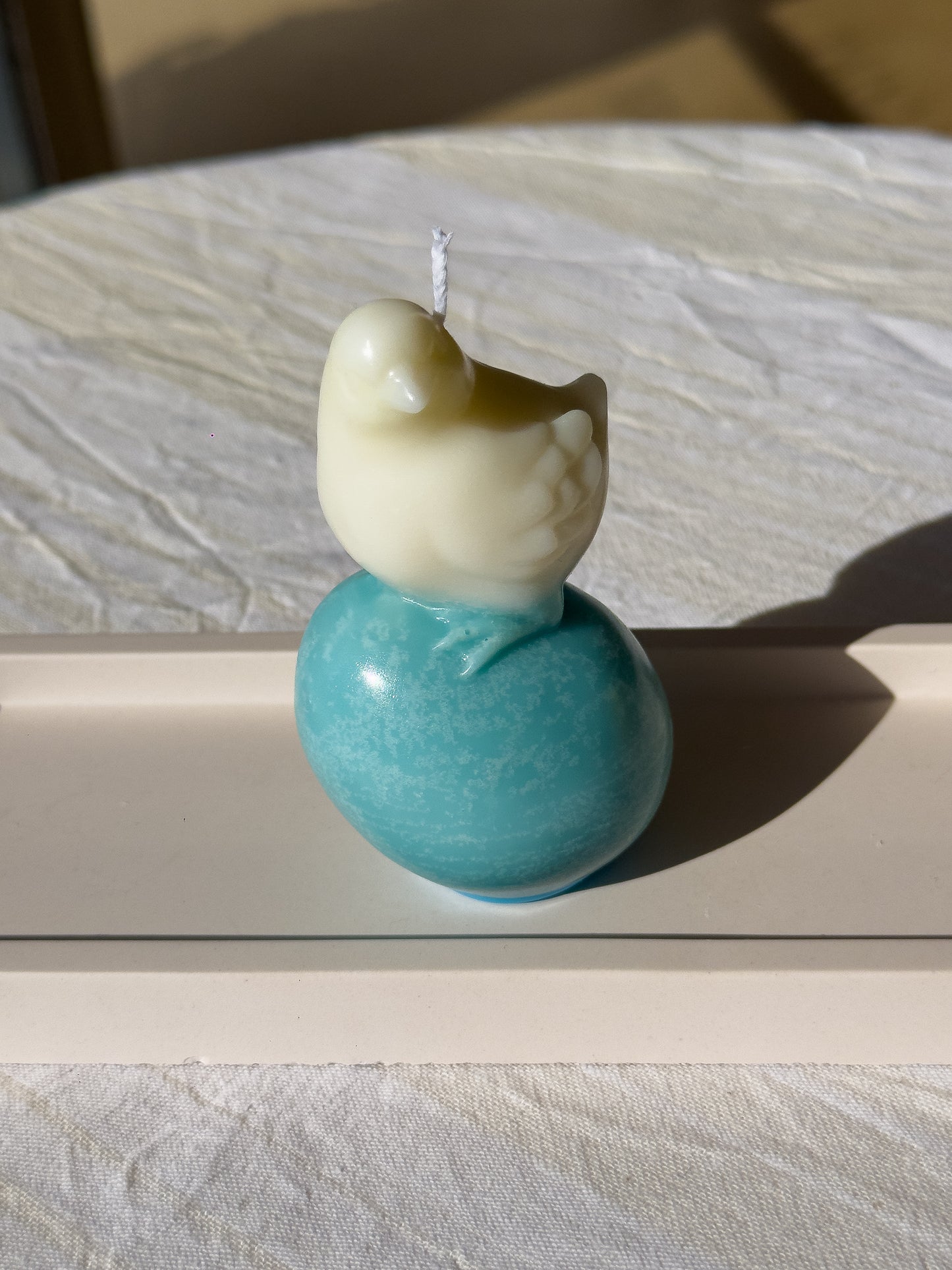 Easter Chick Egg Candle – Scented (100g)