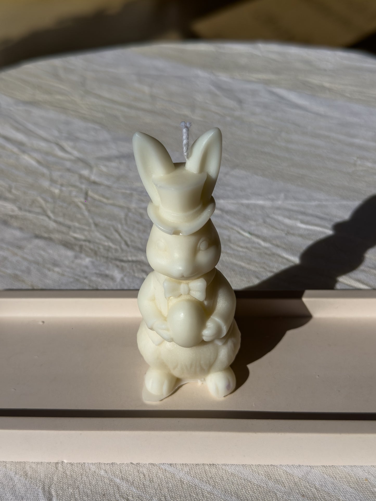 Easter Bunny Figurine Candle