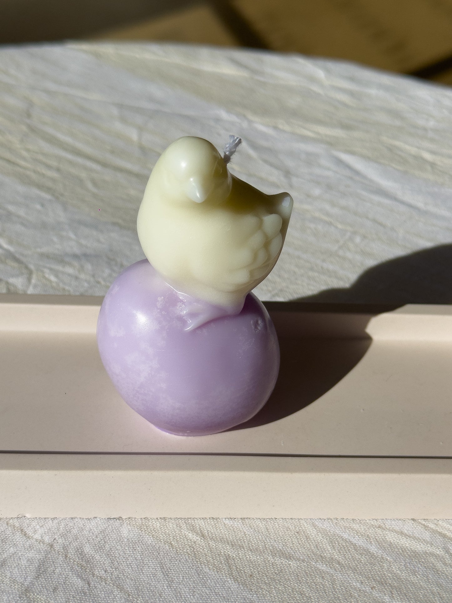 Easter Chick Egg Candle – Scented (100g)