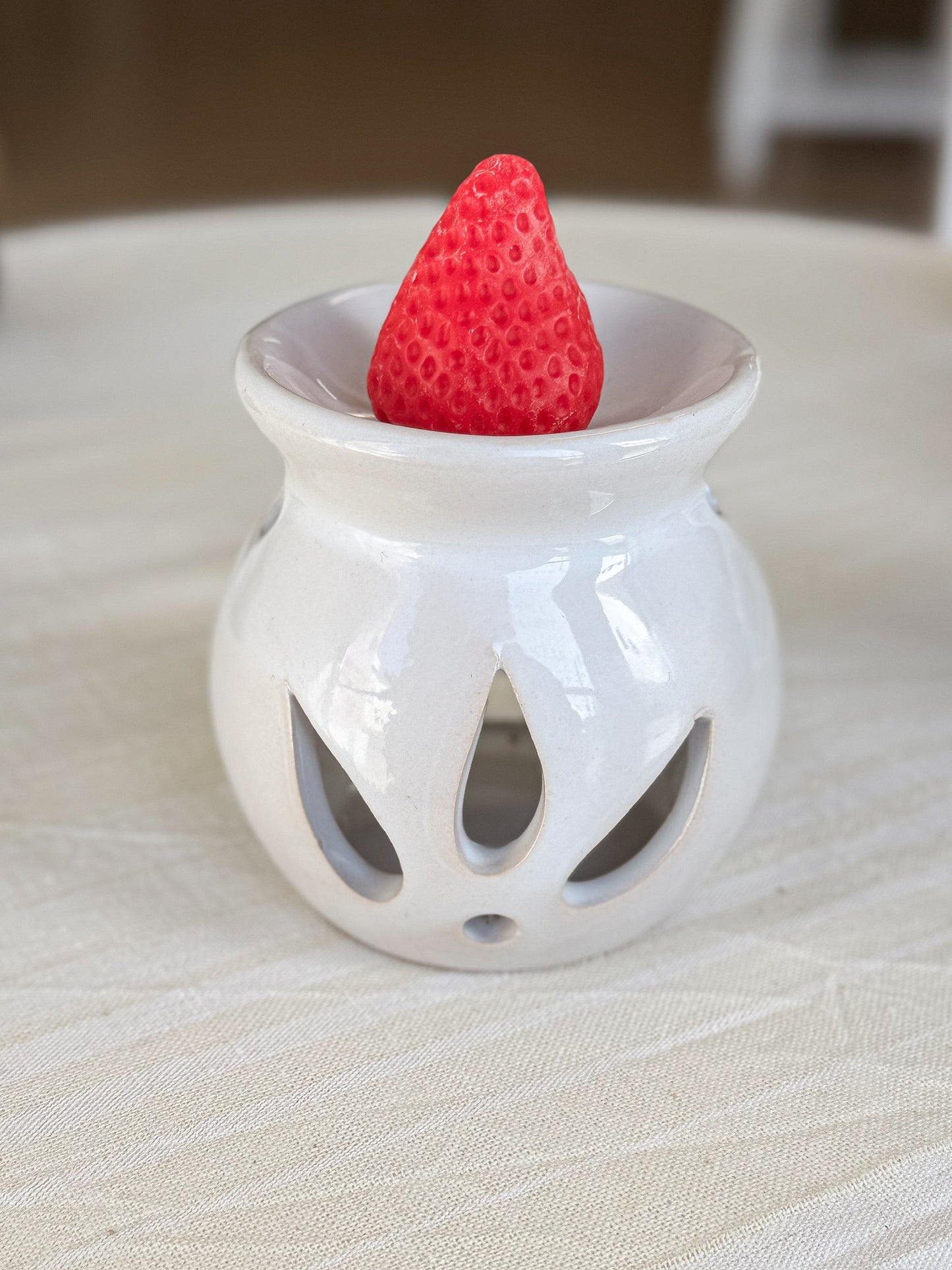 Classic White Ceramic Wax Melt Burner