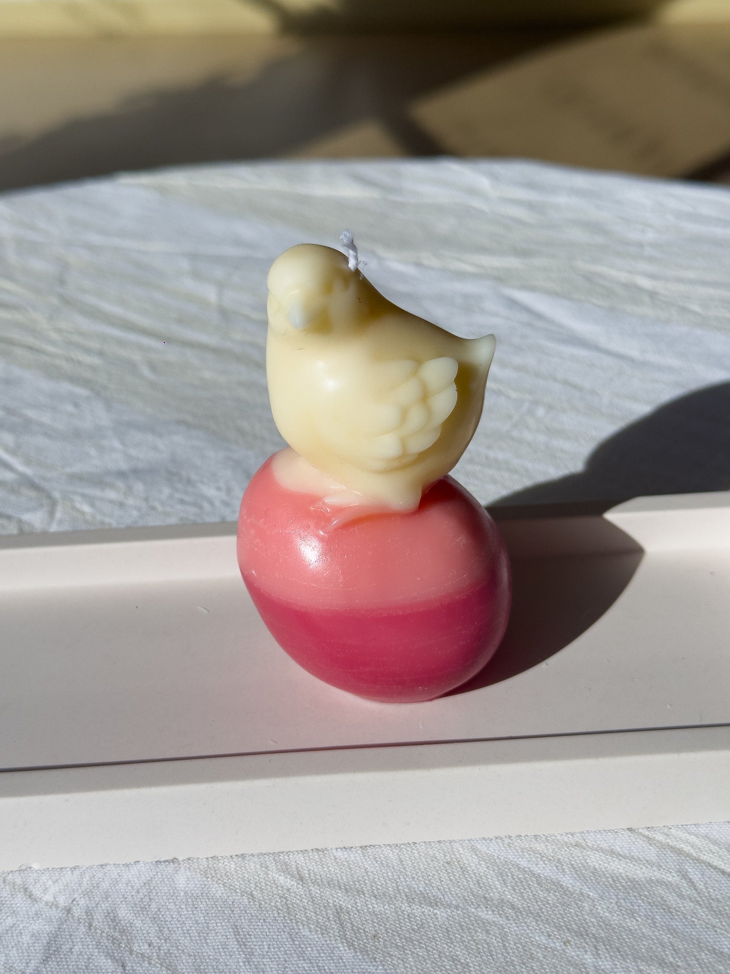 Easter Chick Egg Candle – Scented (100g)