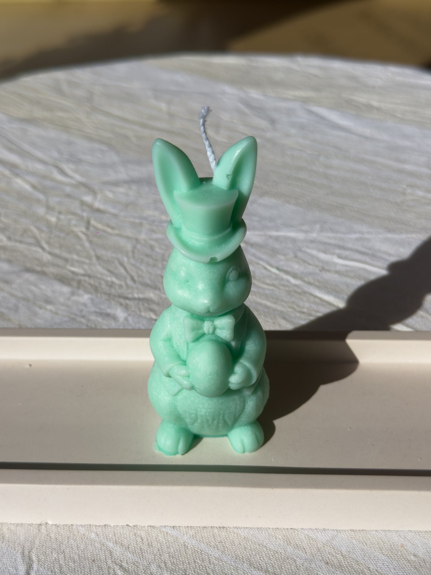 Easter Bunny Figurine Candle