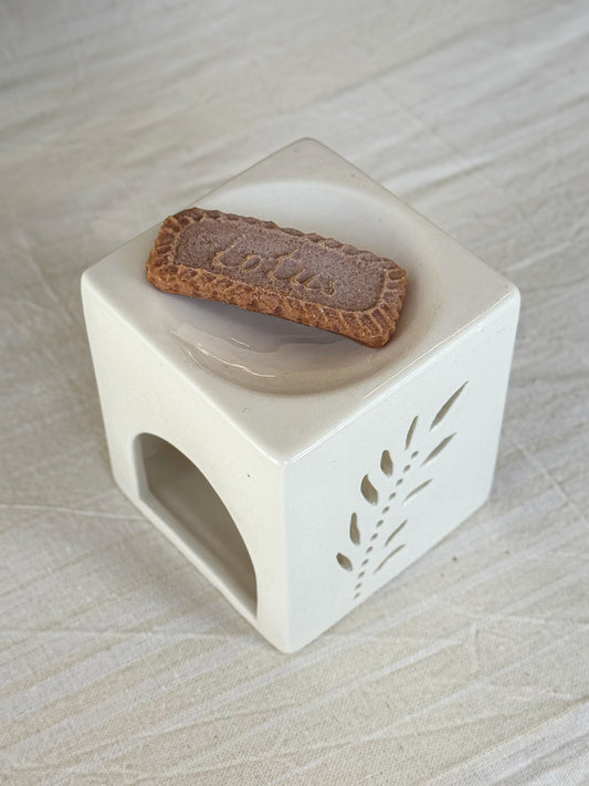Minimal Square Ceramic Wax Melt Burner