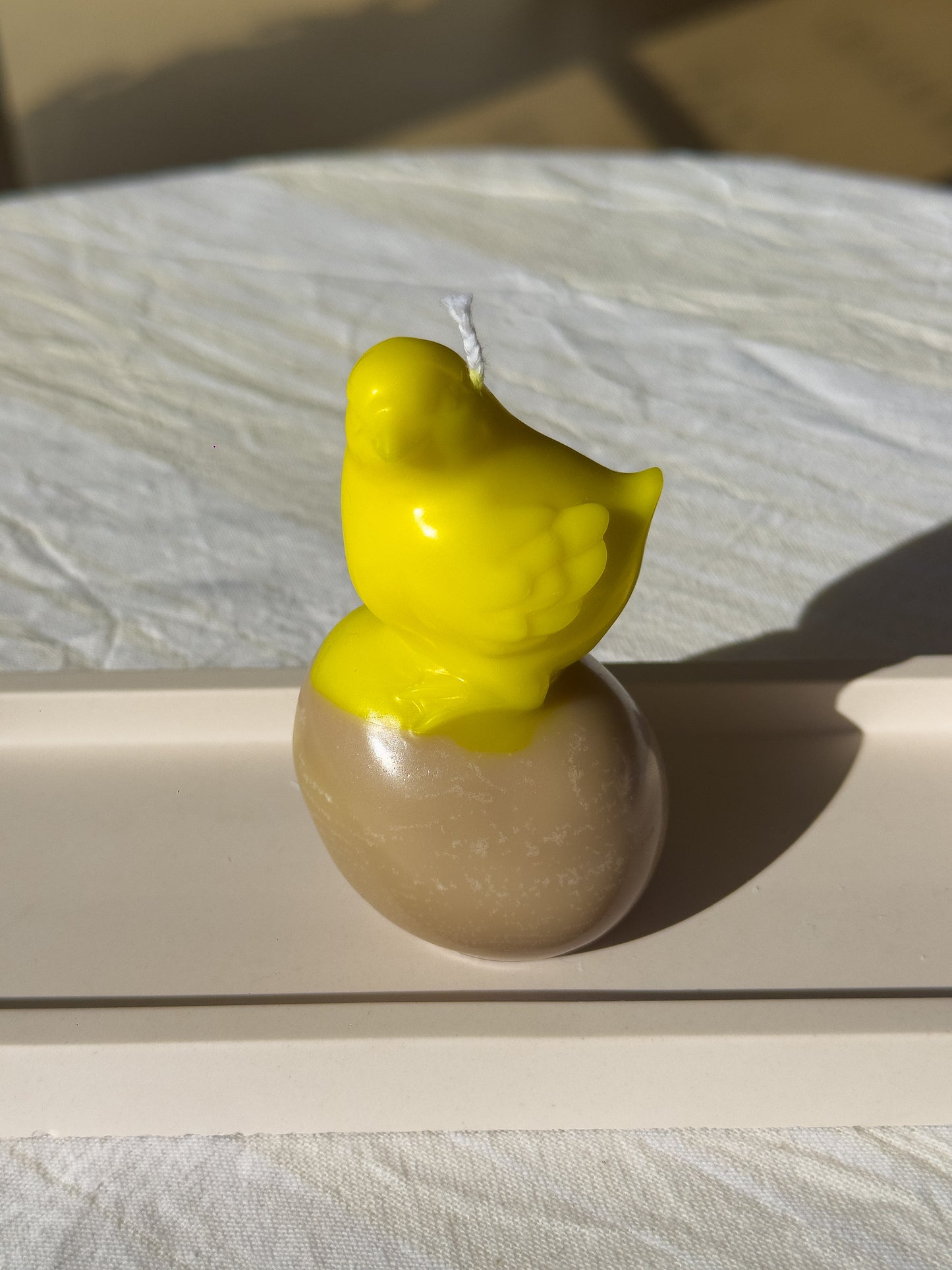 Easter Chick Egg Candle – Scented (100g)