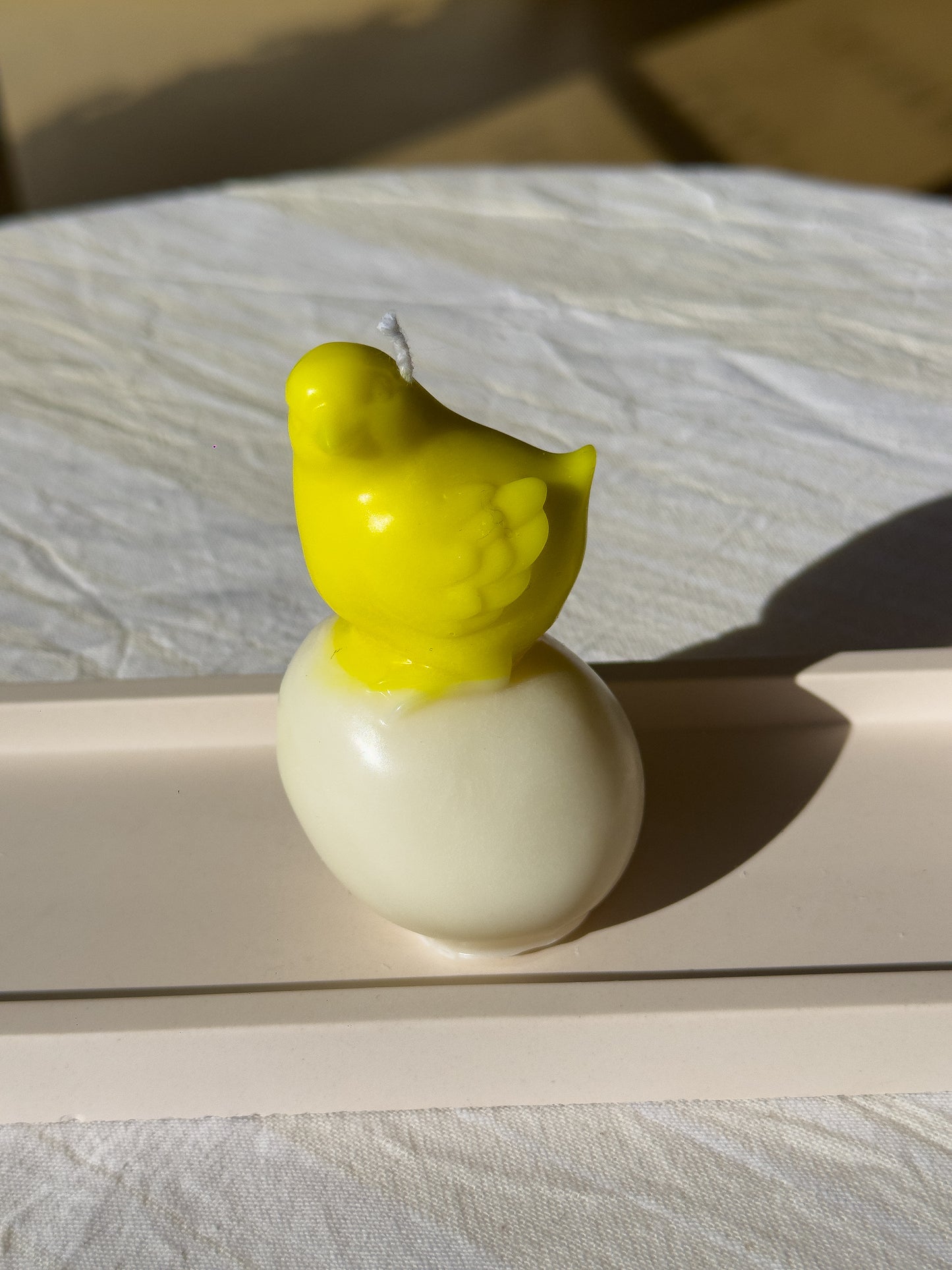 Easter Chick Egg Candle – Scented (100g)