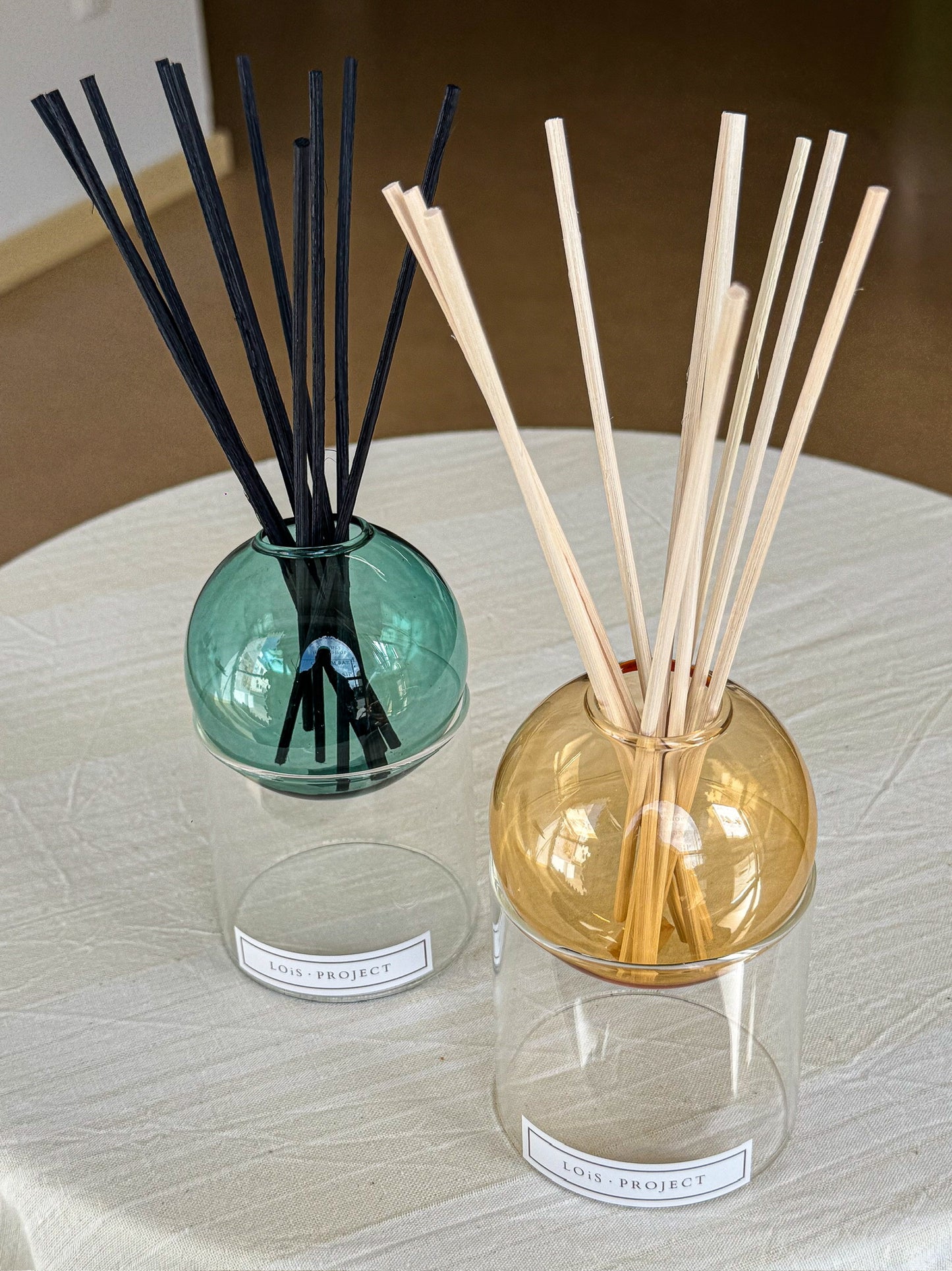 Refillable Diffuser Glass Vessels