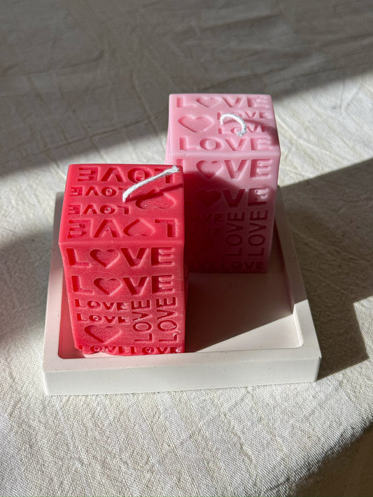 Love Cube Candle